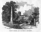 St. James C. of E. Church and Chantrey's Monument, Norton Lane