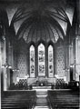 Interior of Christ Church, Attercliffe Road. Opened 26th July, 1826, costing ú14,000. In 1867 the galleries were removed, and the interior reseated with open benches. Later demolished