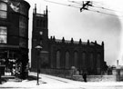 Christ Church, Attercliffe Road at junction of Church Lane. The first stone was laid by the 12th Duke of Norfolk assisted by the 4th Earl Fitzwilliam, 30th October, 1822. Opened 26th July, 1826, costing ú14,000. Later demolished