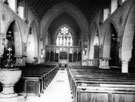 View: s04783 St. Michael and All Angels Church, Neepsend Lane, Interior, Consecrated 1867