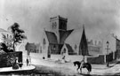 St. Stephen's Church, Fawcett Street, Netherthorpe, c. 1860