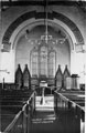 Interior of The Ascension Church, Oughtibridge, before installation of panelling in the Sanctuary in 1915