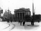 Brunswick Wesleyan Chapel, South Street, Moor. Brunswick Vestry in background, left