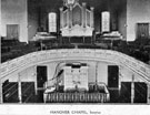 Interior of Hanover United Methodist Free Church, corner of Upper Hanover Street and Broomspring Lane Interior of Hanover United Methodist Free Church, corner of Upper Hanover Street and Broomspring Lane