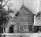 Timber framing at Broom Hall, Broomhall Road. Earlier portion built between 1509-1547. Home of the Wickersley family. Later occupied by the Rev. James Wilkinson, who added the fine East Wing. Restored in 1970s by David Mellor Timber framing at Broom Hall, Broomhall Road. Earlier portion built between 1509-1547. Home of the Wickersley family. Later occupied by the Rev. James Wilkinson, who added the fine East Wing. Restored in 1970s by David Mellor