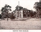 Weston Park Museum, formerly Weston Hall.