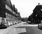 View: s05978 Leeds Road from Beverley Street looking towards Worksop Road with Brown Bayleys Ltd on the left