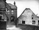 Old Cottage, Attercliffe Common, known in its closing days as Foster's Old Farm, side of No. 43 Attercliffe Vestry Hall
