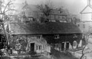 Rear of cottages fronting Fulwood Road, next to Rising Sun public house, demolished 1957