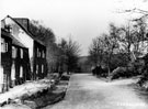 Ivy Cottages, Bowser Bottom, next to Wire Mill Dam, looking towards Whiteley Wood Road Ivy Cottages, Bowser Bottom, next to Wire Mill Dam, looking towards Whiteley Wood Road