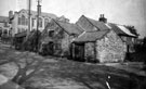 Former Bly's Blacksmith Shop, junction of Lydgate Lane and Tapton Hill Road, Lydgate Lane School in background Former Bly's Blacksmith Shop, junction of Lydgate Lane and Tapton Hill Road, Lydgate Lane School in background