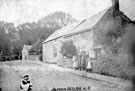 Cottages at Tapton Hill Road, looking towards Lydgate Lane