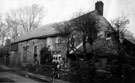 Cottages at Tapton Hill Road, near Lydgate Lane junction