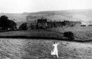 View towards Jeffrey Green Cottages, junction of Brown Hills Lane and Harrison Lane, Mayfield Valley, from the North View towards Jeffrey Green Cottages, junction of Brown Hills Lane and Harrison Lane, Mayfield Valley, from the North