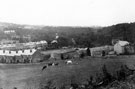 Hangingwater Farm and terraced houses, Hangingwater Road, from Bramwith Road. Also showing houses on Oakbrook Road, left. Riverdale, home of J.G. Graves and Endcliffe Hall in the distance. Hangingwater Farm and terraced houses, Hangingwater Road, from Bramwith Road. Also showing houses on Oakbrook Road, left. Riverdale, home of J.G. Graves and Endcliffe Hall in the distance.