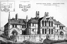 Architects design of Grimesthorpe School, junction of Carlisle Road and Cockshutts Lane