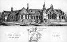 Architects design for Lowfield School, junction of London Road and Harrington Road