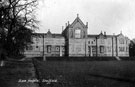 Administrative Block, 3rd Northern General Hospital, Collegiate Crescent, World War I. Originally Collegiate School, becoming Royal Grammar School in 1880s. Converted to Sheffield Training College for Teachers in 1900s.