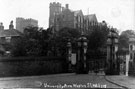 Sheffield University and Godfrey Sykes Gates, from Weston Street Sheffield University and Godfrey Sykes Gates, from Weston Street