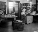Book Stocks and Cataloguing Department, Central Library, Surrey Street Book Stocks and Cataloguing Department, Central Library, Surrey Street