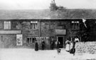 The old Plough Inn, No.288 Sandygate Road, demolished 1929. The carved stone over the doorway was dated 1695 The old Plough Inn, No.288 Sandygate Road, demolished 1929. The carved stone over the doorway was dated 1695