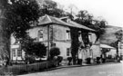 Ashopton Inn, Sheffield to Glossop road, demolished in the 1940's to make way for construction of Ladybower Reservoir Ashopton Inn, Sheffield to Glossop road, demolished in the 1940's to make way for construction of Ladybower Reservoir