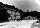 Ashopton Inn, Sheffield to Glossop road, demolished in the 1940's to make way for construction of Ladybower Reservoir Ashopton Inn, Sheffield to Glossop road, demolished in the 1940's to make way for construction of Ladybower Reservoir