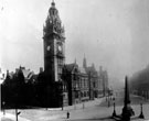 View: s07291 Town Hall and Jubilee Monolith, pre 1905