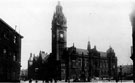 View: s07302 Town Hall and Jubilee Monolith, pre 1905