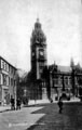 View: s07305 Town Hall and Jubilee Monolith, pre 1905, from Leopold Street