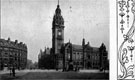 View: s07308 Town Hall and Jubilee Monolith, pre 1905