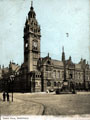 View: s07310 Town Hall and Jubilee Monolith, pre 1905