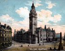 Town Hall and Jubilee Monolith, pre 1905 Town Hall and Jubilee Monolith, pre 1905