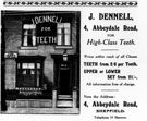 J. Dennell, dentist surgery, No. 4 Abbeydale Road