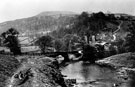 Cock Bridge, in foreground, Bole Hill Quarry, Ashopton, Bamford and Howden Railway in background Cock Bridge, in foreground, Bole Hill Quarry, Ashopton, Bamford and Howden Railway in background