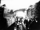 Midland Railway Construction, Dore and Totley Junction Bridge to Twentywell Lane