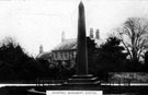 Chantrey Memorial (Sir Francis Chantrey 1781-1841) and Norton House, Norton Lane