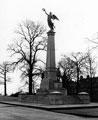 View: s07649 The York and Lancaster Regiment Memorial, commemorates those who fell in the two World Wars, Weston Park
