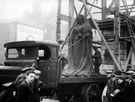 Removal of Queen Victoria Statue, Town Hall Square