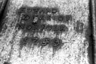 Edward, 9th Duke of Norfolk Memorial stone dated 1749 Edward, 9th Duke of Norfolk Memorial stone dated 1749