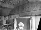 Plaster work in a Bedroom at Attercliffe Hall Plaster work in a Bedroom at Attercliffe Hall