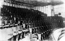Interior of the new Regal Cinema, Staniforth Road, originally The Peoples Theatre, later renamed Theatre Royal