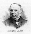 Alderman Robert Leader (1809 - 1885), of Moor End