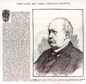 The Late John Newton Mappin (1800 - 1883), part owner of the Soho Brewery on Ecclesall Road and owner of the Masborough Old Brewery