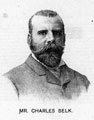 Charles Belk (1840 - 1904), Master Cutler, 1885. Principal partner of Roberts and Belk Ltd., silver, electro-plate, and cutlery manufacturers, Furnival Works