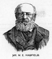 Matthew Ellison Hadfield (1812 - 1885), senior partner of Messrs. Hadfield and Son, architects