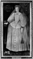 Lady Arabella Stuart, aged 14, portrait in Hardwick Hall