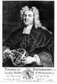 Nicholas Saunderson (1682 - 1739), Lucafian Proffessor of Mathematics in the Univrersity of Cambridge