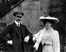 William ('Billy') Charles de Meuron Wentworth-Fitzwilliam (1872-1973) 7th Earl and  Lady Maud Frederica Elizabeth (1877-1967)Countess Fitzwilliam
