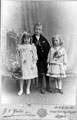 The Beeby children, Winifred, Harry and Mardon of No. 248 Barnsley Road